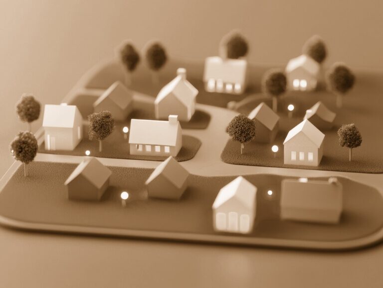 Colonial Village neighborhood